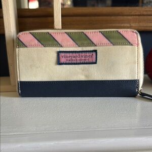 Vineyard Vines Pink and Green Wallets